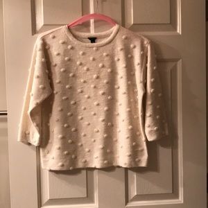 Ann Taylor popcorn ball sweater